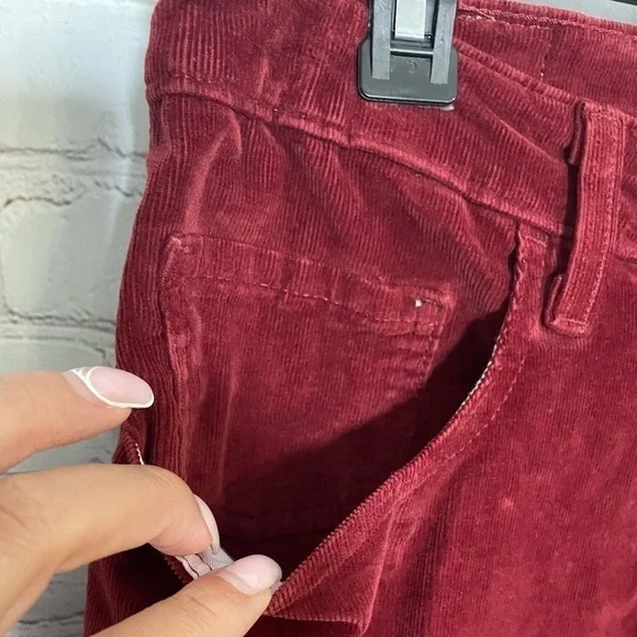 Levi Strauss & Co. Corduroy Red Bell Bottom Pants Size 16 - Picture 4 of 8